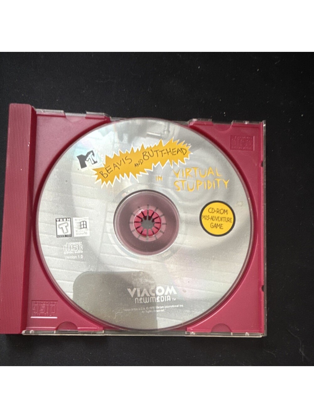 Beavis and Butt-Head Virtual Stupidity CD Game for Windows disc only